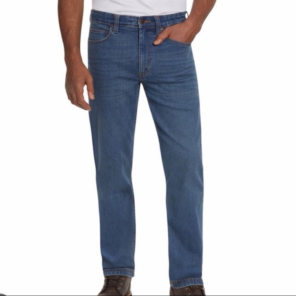 Kirkland Signature Men's Classic 5 Pocket Stretch Jeans Size 38x30